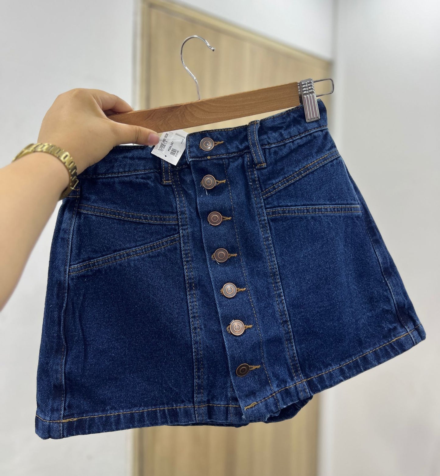 Falda Short Denim Vesta