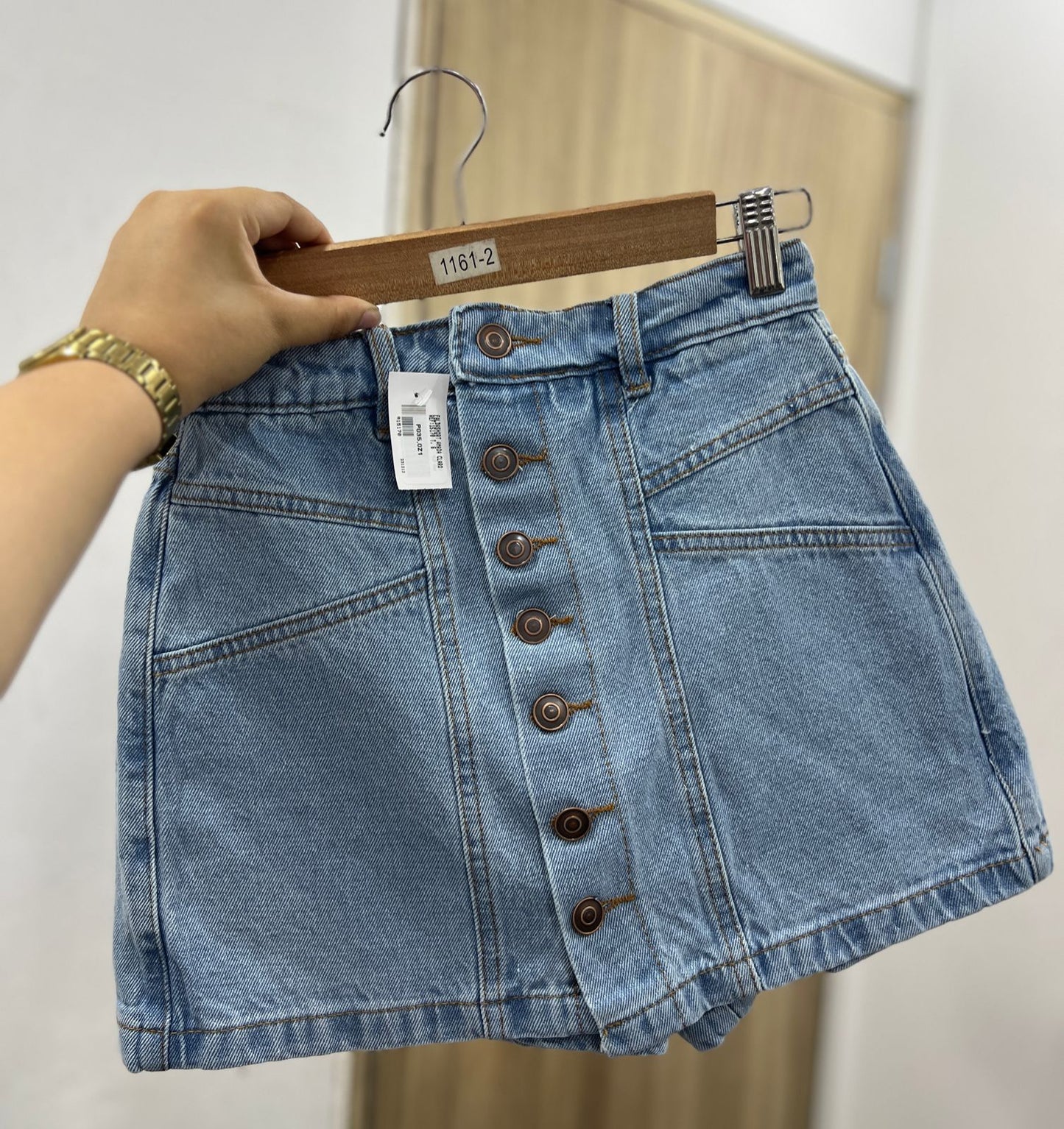 Falda Short Denim Vesta